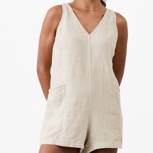 NWT Athleta Retreat Linen Jumpsuit